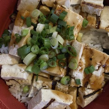 Top Grill - Tofu bowl with white rice - Asian Fusion Near Me - Riverside, California Top Grill - Tofu bowl with white rice - Asian Fusion Near Me - Riverside, California