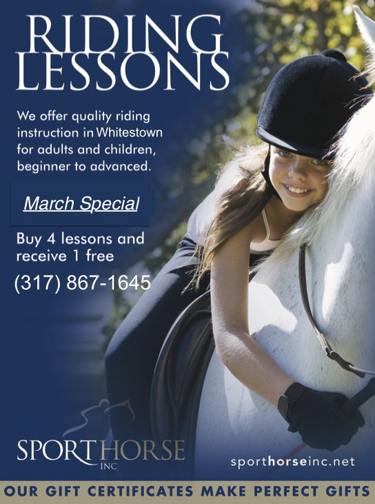 Sport Horse - equestrian in Whitestown, IN