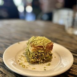 The Baklava Lady - Pistachio baklava. Perfection. Not overly sweet.