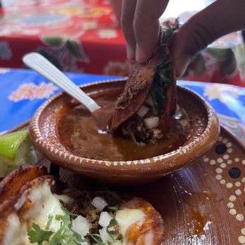 Fridas Tacolandia 2 - Dipping the birra tacos - Mexican Near Me - Dallas, Texas Fridas Tacolandia 2 - Dipping the birra tacos - Mexican Near Me - Dallas, Texas