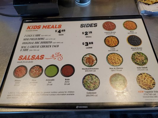 Menu photo 6 El Pollo Loco Allen, TX