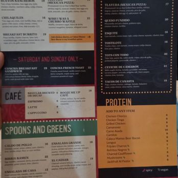 Calaca Mamas Cantina - Heres some menu options - Mexican Near Me - Anaheim, California