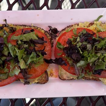 Side Door Wine Bar & Cafe - Avocado Toast with tomatoes - Creperies Near Me - Mammoth Lakes, California Side Door Wine Bar & Cafe - Avocado Toast with tomatoes - Creperies Near Me - Mammoth Lakes, California