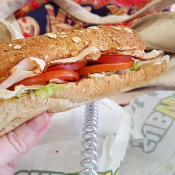 Subway - Turkey sub with extra tomato and cucumber - Sandwiches Near Me - Stanfield, Oregon