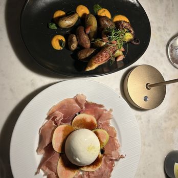 Il Girasole - Polipo ($24) and Burrata ($18) - Italian Near Me - Costa Mesa, California Il Girasole - Polipo ($24) and Burrata ($18) - Italian Near Me - Costa Mesa, California