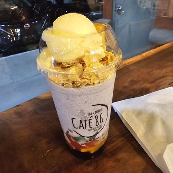 Cafe 86 - Upside Down Halo Halo - Desserts Near Me - Milpitas, California Cafe 86 - Upside Down Halo Halo - Desserts Near Me - Milpitas, California