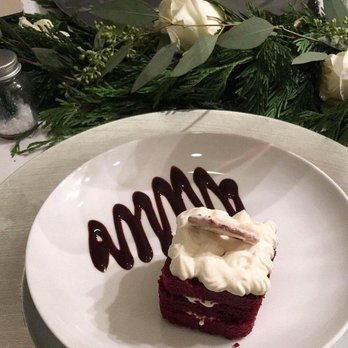 Chef Asheesh - Final Course Red Velvet Cake with a White Chocolate Mousse. - Cooking Classes Near Me