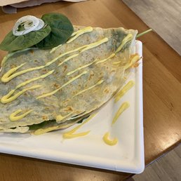 Chicken Florentine Crepe