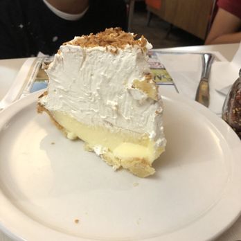 Louis Restaurant And Pizza - Homemade coconut cream pie. Huge and delicious! - Pizza Near Me - Vanier, Ontario