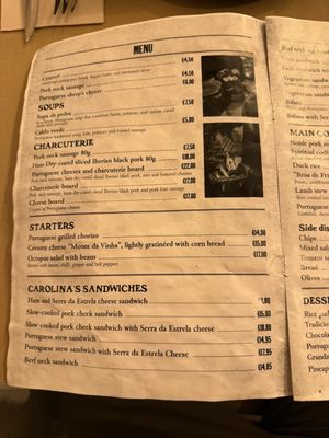 Menu photo 2 Taberna Carolina Lisbon, 11