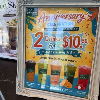 Cha Payom - Menu - Bubble Tea Near Me - Toronto, Ontario Cha Payom - Menu - Bubble Tea Near Me - Toronto, Ontario