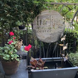 Indigo Wellness Center - Beautiful signage and fountain at the entrance