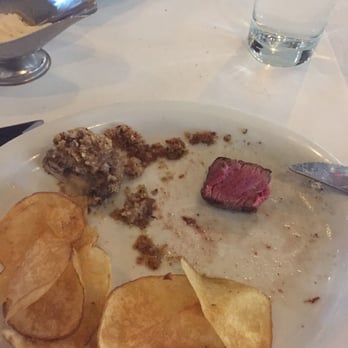 Echo & Rig - My almost finished fillet. Very tender and juicy perfectly cooked over red oak. - Steakhouses Near Me - Las Vegas, Nevada