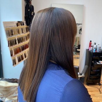 Impress Hair Studio - Keratin process final result - Hair Salons Near Me - Miami, Florida Impress Hair Studio - Keratin process final result - Hair Salons Near Me - Miami, Florida