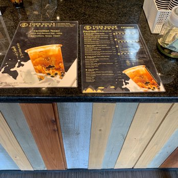 Tiger Sugar - Menu - Bubble Tea Near Me - Carrollton, Texas