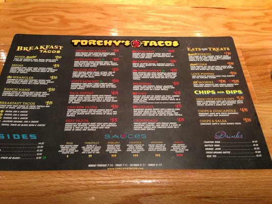 Menu photo 8 Torchy's Tacos Dallas, TX