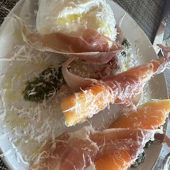 Baker & Wife - Cantaloupe, Prosciutto & Burrata - New American Near Me - Sarasota, Florida Baker & Wife - Cantaloupe, Prosciutto & Burrata - New American Near Me - Sarasota, Florida