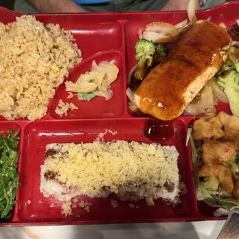 U Sushi & Hibachi - Salmon Teriyaki Bento Box - Sushi Bars Near Me - Ormond Beach, Florida U Sushi & Hibachi - Salmon Teriyaki Bento Box - Sushi Bars Near Me - Ormond Beach, Florida