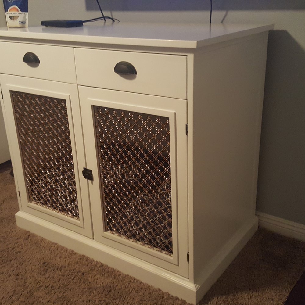 Borboleta Decors - Custom dog crate/tv stand - Furniture Stores Near Me - South Pasadena, California