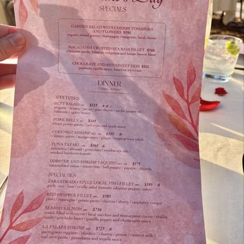 La Palapa - Valentines Day Menú - Mexican Near Me - Puerto Vallarta, JAL