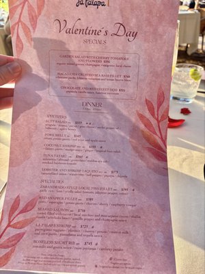 Menu photo 1 La Palapa Puerto Vallarta, JAL