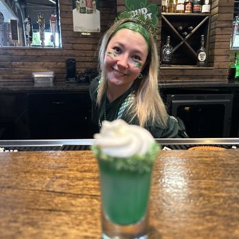 3 Corners Grill & Tap - Lemont - Abbey's best ever St. Patrick's Day Irish Cream Shamrock Shooter. - American Near Me - Lemont, Illinois