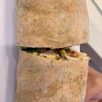 HS Green - Southwest Spicy Grilled Chicken Wrap - Salad Near Me - Houston, Texas