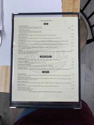 Menu photo 4 Sunnyside Weymouth, MA