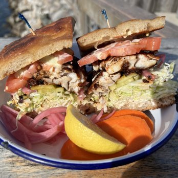 The Marshall Store - Grilled Rock Cod Sandwich. - Seafood Near Me - Marshall, California The Marshall Store - Grilled Rock Cod Sandwich. - Seafood Near Me - Marshall, California