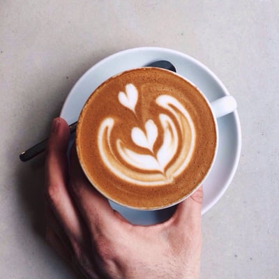 Coffee At 33 Brighton. by null