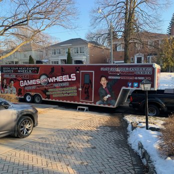 Games On Wheels - They Parked the Trailer perfectly on our drive - Party & Event Planning Near Me - Toronto, Ontario