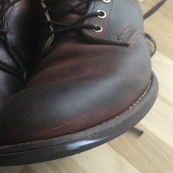 Red Wing - White scuff mark wasn't there when I dropped these off - Shoe Stores Near Me - Los Angeles, California
