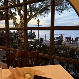 View from our table. View from our table.