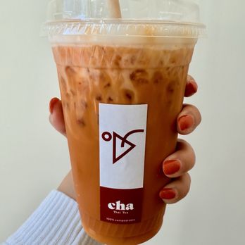 Cha Thai Tea - Oat Milk Thai Tea - Bubble Tea Near Me - Berkeley, California