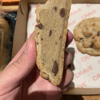 Crave Cookie - Gross... total waste of money - Desserts Near Me - Clovis, California Crave Cookie - Gross... total waste of money - Desserts Near Me - Clovis, California