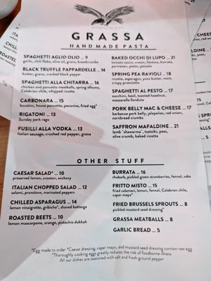 Menu photo 2 Grassa Portland, OR Menu photo 2 Grassa Portland, OR
