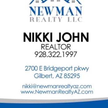 Nikki John - Newman Realty - Real Estate Agents Near Me - Gilbert, Arizona Nikki John - Newman Realty - Real Estate Agents Near Me - Gilbert, Arizona