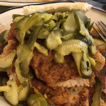 Jacob's Pickles - Hot chicken biscuit - Comfort Food Near Me - New York, New York Jacob's Pickles - Hot chicken biscuit - Comfort Food Near Me - New York, New York