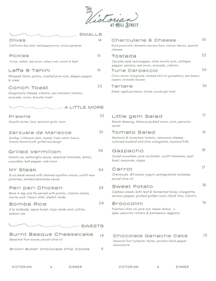 Menu photo 4 The Victorian at Hill Street Oceanside, CA Menu photo 4 The Victorian at Hill Street Oceanside, CA