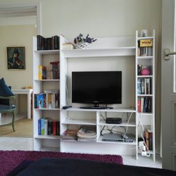 Villa Minna Whg. 6 - Blick von einem Wohnzimmer zum anderen.