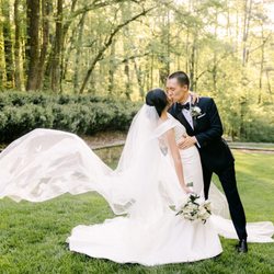Sweet Elegance Bridal - My wife's wedding dress. Justin Alexander Signature. Purchased from Sweet Elegance Bridal in Decatur, Georgia. Leigh Wolfe Photography.