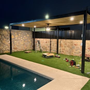 LEED Home & Business Solutions - Backyard Patio With Electrical - Heating & Air Conditioning/HVAC Near Me - El Paso, Texas LEED Home & Business Solutions - Backyard Patio With Electrical - Heating & Air Conditioning/HVAC Near Me - El Paso, Texas