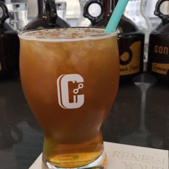 Contra Coffee & Tea - Earl grey/green tea...I DONT REMEMBER THE OFFICIAL NAME!!! - Coffee & Tea Near Me - Orange, California