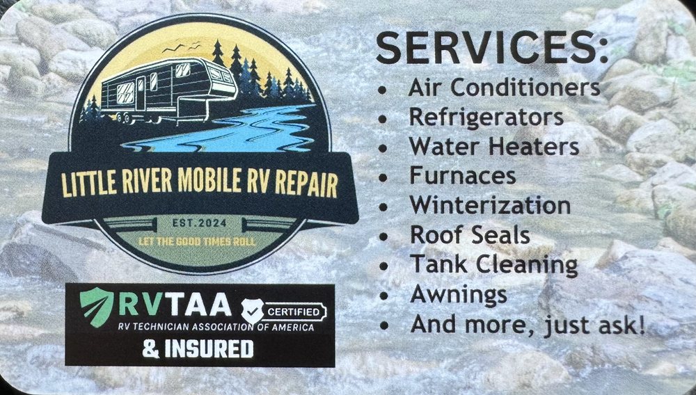 LITTLE RIVER MOBILE RV REPAIR Updated July 2024 Lenox, RV
