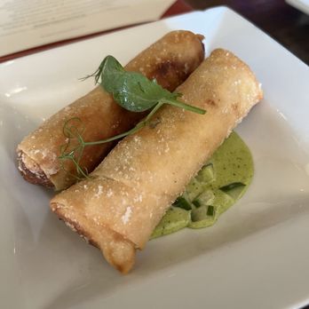 Knife & Fork Inn - Happy hour Lobster Spring Rolls so tasty - Seafood Near Me - Atlantic City, New Jersey