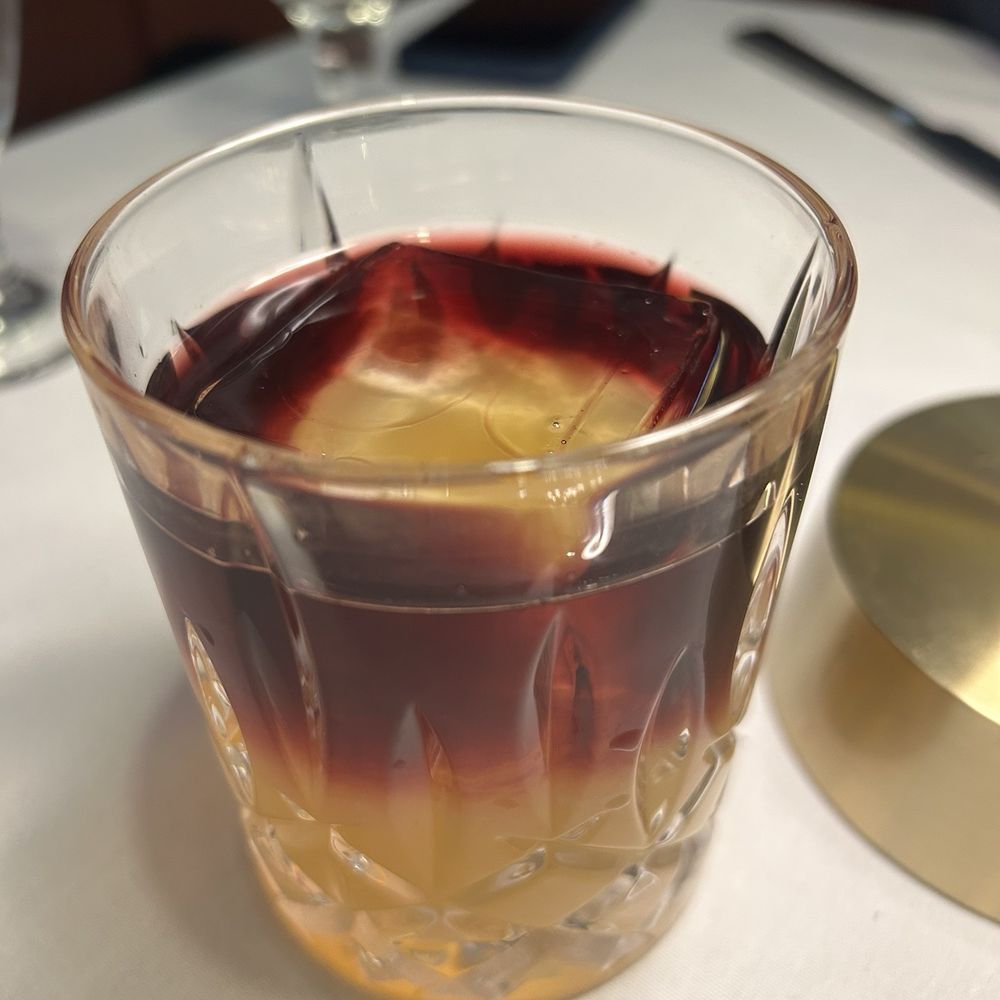 Five Steakhouse - Bourbon lemon cocktail with Malbec - Wine Bars Near Me - Plymouth, Michigan