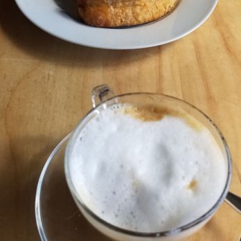 Artemisia Cafe - Cinnamon roll, cappucino - Breakfast & Brunch Near Me - Portland, Maine