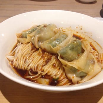 Din Tai Fung - $13.80 - Spicy vegetable & veggie wonton with dry noodles - Shanghainese Near Me - Sydney, NSW Din Tai Fung - $13.80 - Spicy vegetable & veggie wonton with dry noodles - Shanghainese Near Me - Sydney, NSW