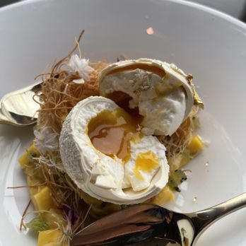 Peak with Priceless Restaurant & Bar - The tropical egg cracked - New American Near Me - New York, New York Peak with Priceless Restaurant & Bar - The tropical egg cracked - New American Near Me - New York, New York