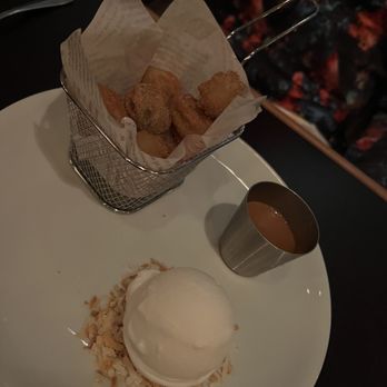 Bourbon Steak - Miami - CINNAMON CHURROS - Steakhouses Near Me - Aventura, Florida Bourbon Steak - Miami - CINNAMON CHURROS - Steakhouses Near Me - Aventura, Florida